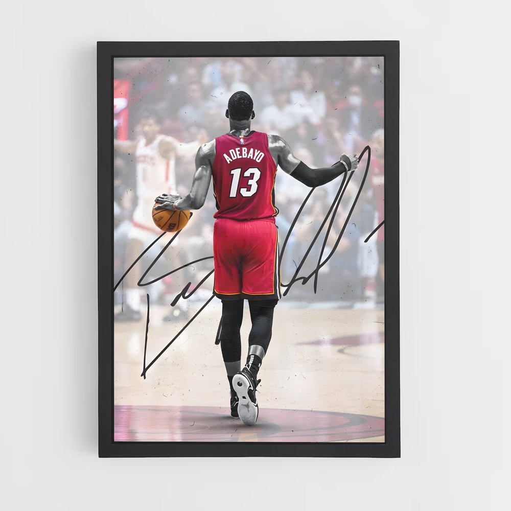 Poster Le Roi du Dunk – affiche Basketball (vue 2)